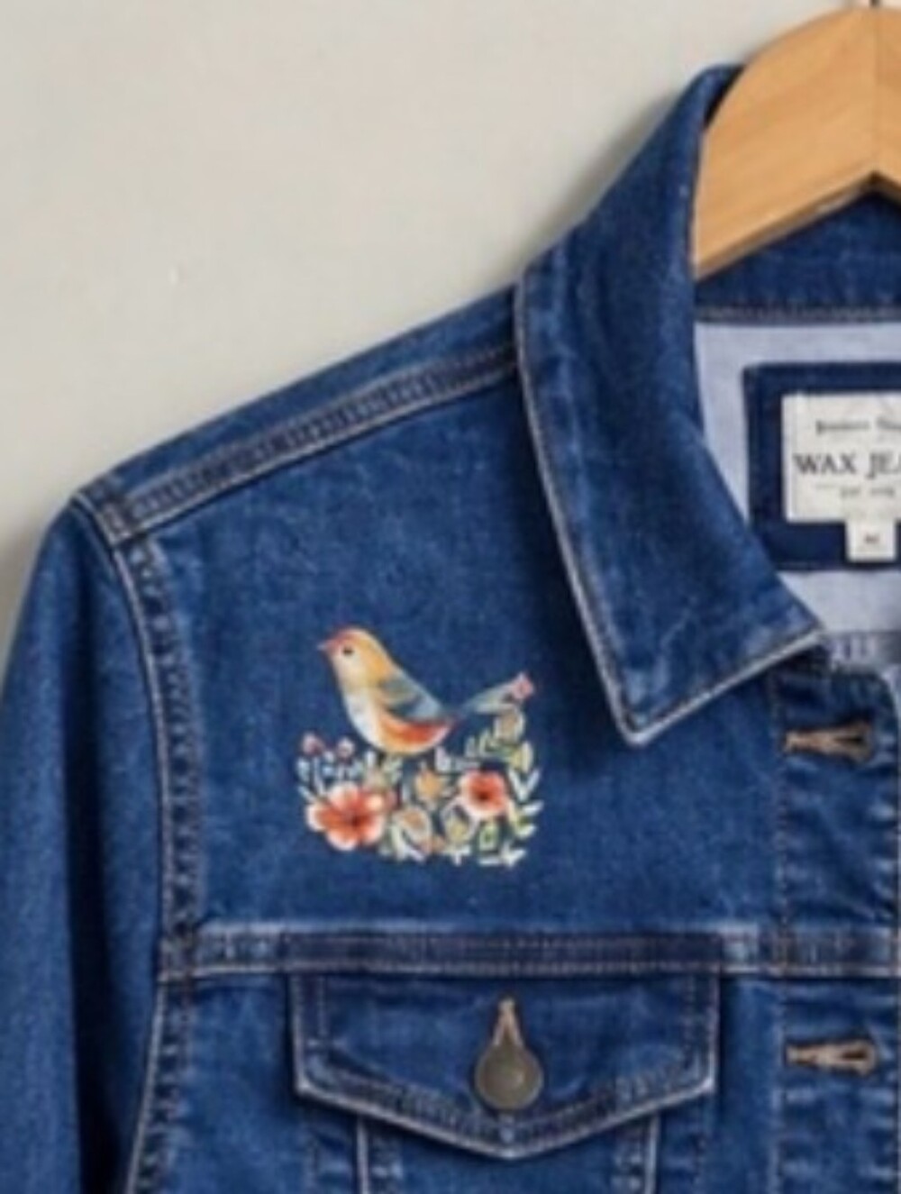Wax Jean | Large | Woodlands Bird
